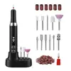Máquina pulidora de uñas portátil, nueva y transfronteriza, con herramientas recargables para exhibición de uñas.