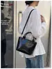 Bolsa feminina moderna de grande capacidade 2026 nova moda bolsa de ombro transversal bolsa de mão para o trabalho bolsa cesta bolsa balde