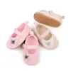 Zapatos de Princesa de Mariposa con Velcro para Bebé Primavera y Otoño Suela de Goma Suave Transpirable Antideslizante Zapatos para Niños Pequeños BXC4154