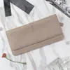Nova Carteira Feminina Longa com Zíper e Múltiplos Porta-Cartões Multiuso Grande Capacidade Bolsa de Mão Simples Porta-Moedas Atacado Tendência