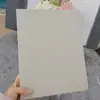 Fichário de argolas capa dura em couro A4 em estoque livro de armazenamento de tecido com 3 furos amostras de cores amostras de tecido em branco