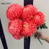 Crisantemos artificiales, crisantemos de garra de dragón de 7 cabezas, para decoración del hogar y de bodas, disponibles en múltiples colores, adecuados para arreglos interiores y exhibiciones florales