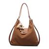 Bolso Tote Casual de Gran Capacidad para Mujer 2024 Invierno Nuevo Multifunción para Viaje al Trabajo Hombro Trasero Retro Nicho Bolso Bandolera