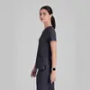 Novo Conjunto de Uniforme de Enfermagem de Manga Curta de Comércio Exterior para Mulheres, Roupa de Trabalho, Roupa Cirúrgica de Isolamento, Personalizável