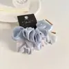 Set de Cintas para el Cabello Dulces de Malla Floral Estilo Coreano, Scrunchie Pequeño para Cabello Fino, Accesorio para Cola de Caballo, Adorno para Moño para Mujeres