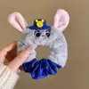 Presilha Fofa de Pelúcia Judy Orelha de Coelho Desenho Animado Clipe Lateral Acessórios de Cabelo Zootopia Presilha Doce Outono e Inverno para Meninas