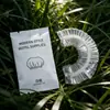 Set de cepillo de dientes y pasta de dientes desechable de alta gama para hotel, adecuado para su uso en hoteles y casas de huéspedes, con cabezal de cepillo de doble cara, empaquetado individualmente y diseñado para viajar.