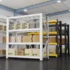 Estantería de almacenamiento estante de almacenamiento de almacén estante de almacenamiento multicapa hogar sótano comercial supermercado estante de entrega rápida uso ligero hebilla de mariposa