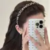 Faixa de Cabelo com Estampa de Leopardo e Dentes Ondulados para Mulheres 2026 Novo Estilo Top Alto Caveira Acessório de Cabelo Fashion de Alta Qualidade para Uso Diário