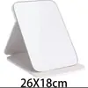 Espelho Dobrável Espelho de Maquiagem Penteadeira Quarto Dobrável Portátil Mesa de Desktop Mesa de Canto Espelho de Maquiagem Extra Grande para Escritório