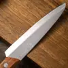 Cuchillo de Fruta Doméstico de Acero Inoxidable Cuchillo de Cocina para Pelar Frutas y Verduras con Mango de Madera Cuchillo Pelador Afilado Asakh-No.917