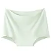 Ropa interior para mujer modal super suave bóxer tiro largo 100% algodón en la entrepierna 10A antibacteriano sin costuras piel fina