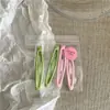 Kit de grampos BB fofos com base de óleo de cor para franja de cabelo quebrado novo grampo de maquiagem para o rosto grampo lateral