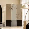 Divisória de Tela Usada para Fundo de Sofá na Sala de Estar, Escritório, Quarto, Sala de Casa, Dobrável, Móvel, Nova Decoração Estilo Chinês