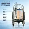 Reactor acero inoxidable calefacción eléctrica calefacción a vapor mezclado químico farmacéutico alimentario equipo fabricante venta directa reactor