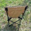 Silla Luna para Exterior con Respaldo Alto, Portátil, Plegable, Juego de Mesa y Silla, Camping, Picnic, Puesto Callejero, Silla de Ocio, Venta al por Mayor