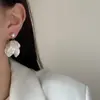 Nuevos Pendientes de Borla de Flor China de Lujo Dulce Elegante de Gama Alta en Acrílico Pendientes de Diseño de Moda Versátiles