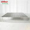 Filtro primario plegable tipo placa para eliminación de polvo de acero inoxidable, unidad frontal de aire acondicionado central, pantalla de filtro metálica plegable