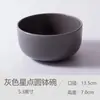Lindo e lindo mancha 4,5 polegadas tigela pequena tigela de cerâmica tigela de comer doméstica tigela de arroz estilo japonês tigela pequena para sopa cor