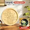 Posavasos de Esmalte Cloisonné Materiales Hechos a Mano para DIY Cloisonné Electrónico Patrimonio Cultural Inmaterial Pintura Clase Hecha a Mano Tarea para Casa Construcción de Equipo Recuerdo