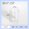 Copo Vazio de Vidro Transparente Resistente a Altas Temperaturas Recipiente para Vela de Aromaterapia Caseira DIY Copo de Cristal Colorido Fosco com Padrão e Tampa