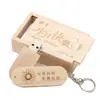 Memoria USB de madera con prueba gratuita 4G regalo memoria USB de madera 8g tubo de bambú memoria USB de madera 16G se puede fijar grabado