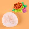 Flor de Narciso Plagia Flor de Iris Flor de Hibisco Molde de Silicona Salida de Aire de Coche Aromaterapia Yeso Etiqueta de Flor de Hortensia