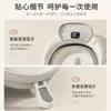 Tina de baño para bebé directamente de fábrica, con sensor de temperatura, antideslizante, plegable, adecuada tanto para sentarse como para acostarse, para recién nacidos y bebés