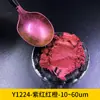 Fabricante de Tinta en Polvo de Mica Perlada Dorada para Uñas Artísticas para Aplicación en Plástico, Polvo Perlado Iridiscente Neón Camaleón al por Mayor