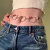 Corrente de Cintura de Metal Gatinho Brilhante com Diamantes Fofo, Doce e Exquisite, Combina com Saia, Cinto de Alta Qualidade, Acessórios de Joias Femininas-