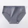 Novo Estilo Simples Algodão Puro Roupa Íntima Feminina Cintura Média Levanta Bumbum Estilo Japonês Menina Respirável Tamanho Grande Algodão Puro Cueca