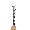 Colgador Vertical para Bolsa Almacenamiento Colgante de Puerta Habitación de Estudiantes Mesita de Noche Perchero para Ropa Puerta de Armario Perchero Multifuncional de Cinco Secciones