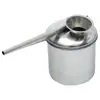 Herramientas de Cerámica Olla de Esmalte Acero Inoxidable Grado Profesional Herramientas para Colorear Cerámica Olla para Rociar Pluma para Rociar Esmalte para Arte Estudiantil