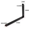 Suporte de triângulo para serviço pesado suporte engrossado suporte de ângulo reto rack de divisória de quadro em forma de L código angular por atacado suporte de nove relações