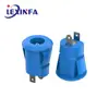 Enchufe de Alimentación DC-022G-5521-5525 DC Alta Corriente Interfaz Vertical Agujero Redondo Enchufe de Alimentación DC de Colores