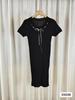 Vestido de verão doce de manga curta com cintura de malha Pure Desire, sexy, gola quadrada, saia evasê, alças finas, look emagrecedor, saia curta para mulheres