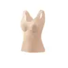 Chaleco térmico de otoño e invierno para mujer, sin costuras, engrosado y diseñado para usarse como capa interior, eliminando la necesidad de sujetador