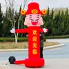 Deus da Riqueza Inflável Acenando Sinal Inflável Loja Pessoa Desenho Animado Dançante Posto de Gasolina Abertura Publicidade Desenho Animado Deus da Riqueza Inflável