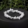 Pulseira de Pedras Naturais Ametista Cristal Morango Granada Citrino Cascalho Pulseira Feminina Presente para Melhor Amiga Casual e Mais Fácil de Combinar