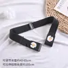 Cinto Preguiçoso para Mulheres: Fivela de Pino para Apertar a Cintura, Cinto Feminino para Jeans, Redutor Elástico Ajustável para Cintura