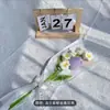 Tulipán Lirio del Valle Tejido a Mano Ramo Individual Exquisito Regalo Festividad Día de San Valentín Día de la Madre Día del Maestro