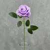 Rosa Veludo Pérola Única Flor Artificial Simulação Casamento Decoração Casa Hotel Cenário Rosa Única
