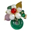 Broche Nala Estilo Chino Nuevo Broche de Planta y Flor de Nicho de Gama Alta Accesorios de Ropa de Lujo Ligero de Gama Alta