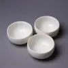 Porcelana Blanca Tazón Pequeño Tazón para Aceite Esencial Tazón para Mascarilla Compresa Húmeda Spa Cuidado de la Piel Salón de Belleza Producto Mezcla Platsito