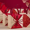 Nueva Caja de Dulces para Bodas Estilo Chino, Caja de Regalo para Celebraciones Familiares, Caja de Empaque de Dulces Estilo Chino, Caja para Recuerdos de Boda, Caja de Regalo para Bodas