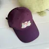 Gorra de Béisbol Bordada de Dibujos Animados Linda Estilo Japonés para Mujeres 2026 Nueva Versátil Gorra de Pico Adelgazante para Hombres Sombrilla Sombrero de Moda