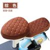 Funda de Cojín para Coche Eléctrico con Forro de Felpa, Cojín para Coche a Batería, Funda de Asiento para Bicicleta Eléctrica, Cálida, Impermeable, Asiento Trasero, Todo Incluido, Plegable