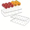 Suporte de Exibição de Pirulito Acrílico Transfronteiriço 15 Furos 20 Furos Suporte de Exibição de Doces Suporte de Decoração de Doces para Supermercado