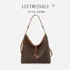 Bolsa tote de gran capacidad, bolsa versátil de lujo ligero estampada, bolso de hombro nuevo para mujer 2026 para el trabajo, bolso cruzado casual