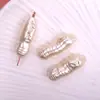 Moda Barroco Perla de Imitación Irregular Tira Larga Agujero Recto Cuentas DIY Collar Cuentas Sueltas Pulsera Cuentas Cadena de Teléfono Accesorios